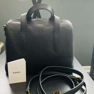 Fossil Sydney Leather Satchel